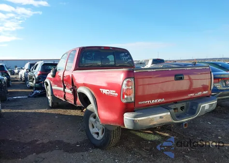 2002 Toyota Tundra Sr5 V8 from USA, damaged, VIN 5TBBT44122S234398